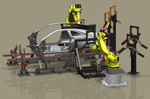 Robotic Wheelhouse Roller Hemming